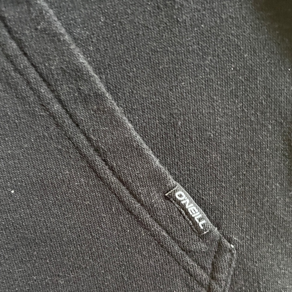 O'Neill Black Sweatshirt with Gold Print - Picture 5 of 6
